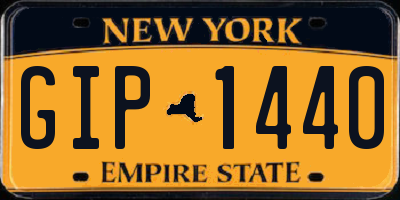 NY license plate GIP1440
