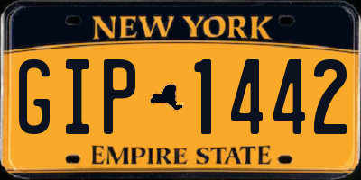 NY license plate GIP1442