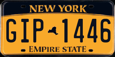 NY license plate GIP1446