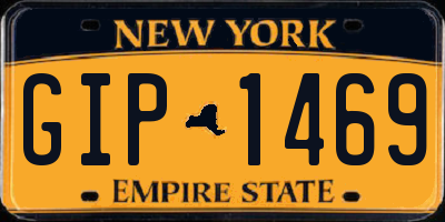 NY license plate GIP1469