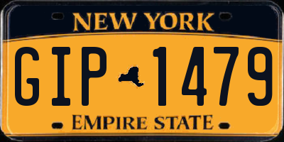 NY license plate GIP1479