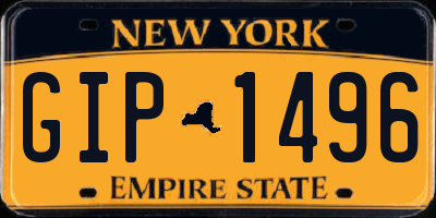 NY license plate GIP1496