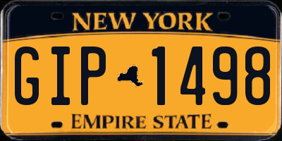 NY license plate GIP1498