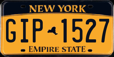 NY license plate GIP1527