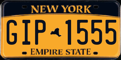 NY license plate GIP1555