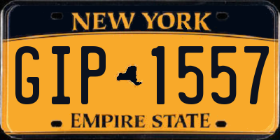 NY license plate GIP1557