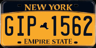 NY license plate GIP1562
