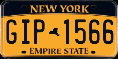 NY license plate GIP1566