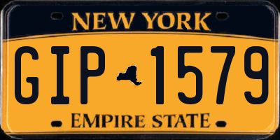 NY license plate GIP1579