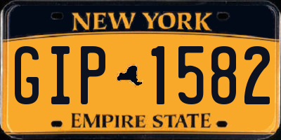 NY license plate GIP1582