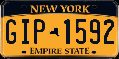 NY license plate GIP1592