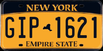 NY license plate GIP1621