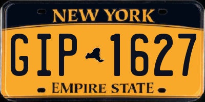 NY license plate GIP1627
