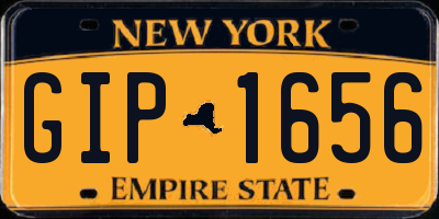 NY license plate GIP1656