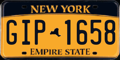 NY license plate GIP1658