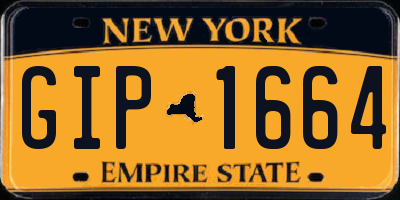 NY license plate GIP1664