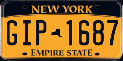 NY license plate GIP1687