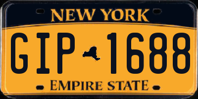 NY license plate GIP1688