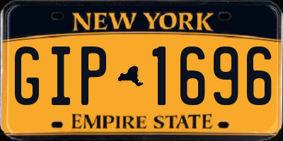 NY license plate GIP1696