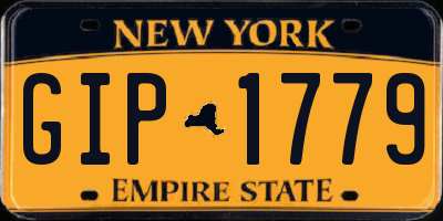 NY license plate GIP1779