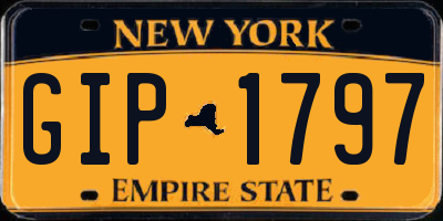 NY license plate GIP1797