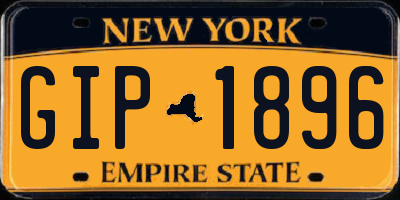 NY license plate GIP1896