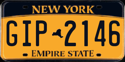 NY license plate GIP2146