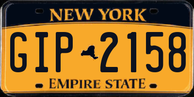 NY license plate GIP2158