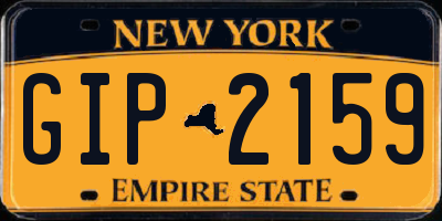 NY license plate GIP2159