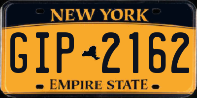 NY license plate GIP2162