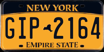 NY license plate GIP2164