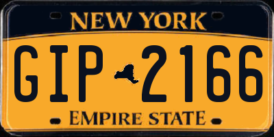 NY license plate GIP2166