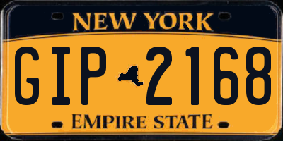 NY license plate GIP2168