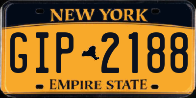 NY license plate GIP2188
