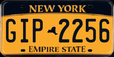 NY license plate GIP2256
