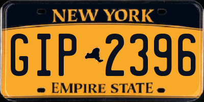 NY license plate GIP2396