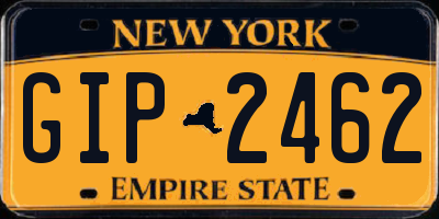 NY license plate GIP2462