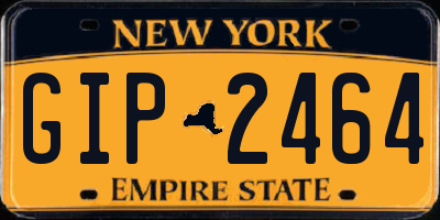 NY license plate GIP2464