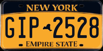 NY license plate GIP2528
