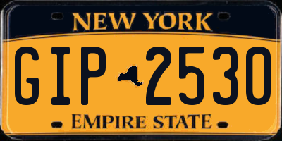 NY license plate GIP2530