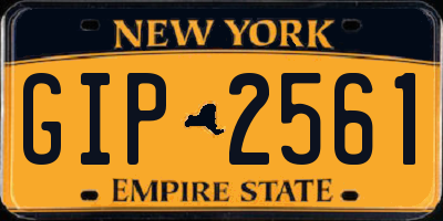 NY license plate GIP2561