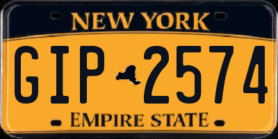 NY license plate GIP2574