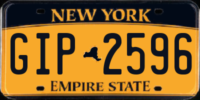 NY license plate GIP2596