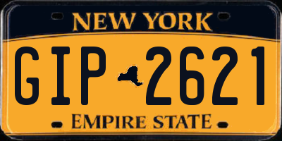 NY license plate GIP2621