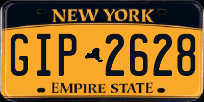 NY license plate GIP2628