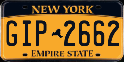 NY license plate GIP2662