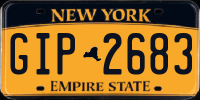 NY license plate GIP2683