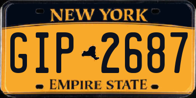 NY license plate GIP2687