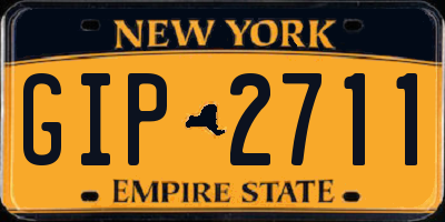NY license plate GIP2711