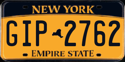 NY license plate GIP2762